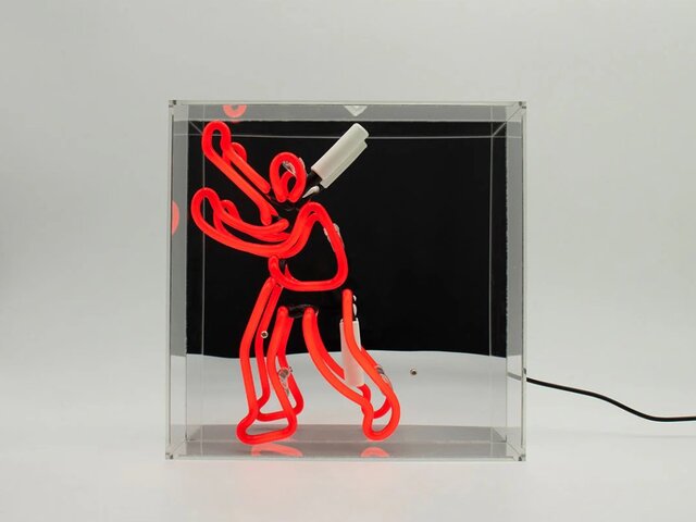 Locomocean Neon-Reklamebox BOOKCASE MAN 72187 1