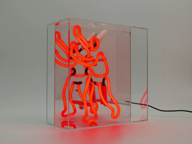 Locomocean Neon-Reklamebox BOOKCASE MAN 72187 2