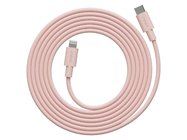 Avolt Ladekabel USB-C New Pink 97640