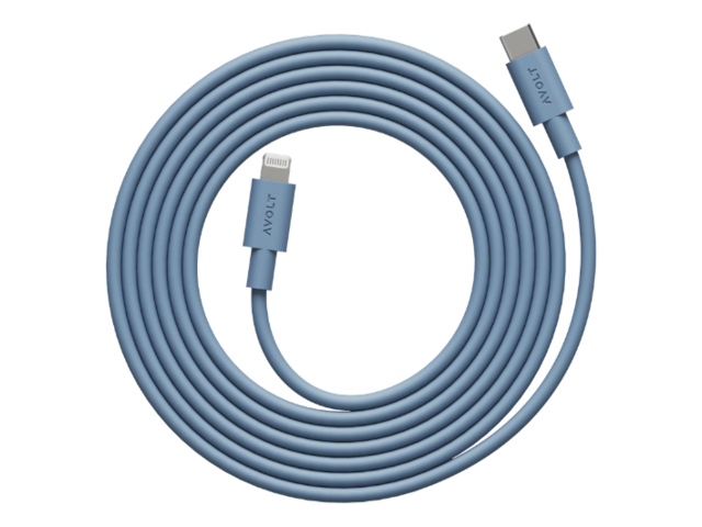 Avolt Ladekabel USB-C Shark Blue 97642 1
