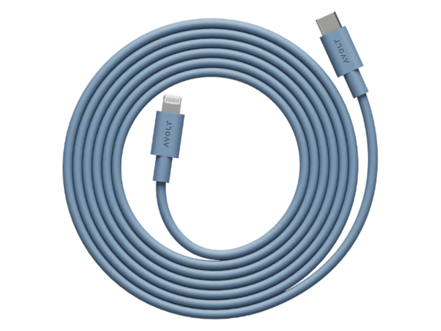 Avolt Ladekabel USB-C Shark Blue 97642