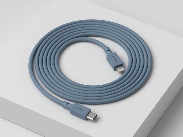 Avolt Ladekabel USB-C Shark Blue 97642 3