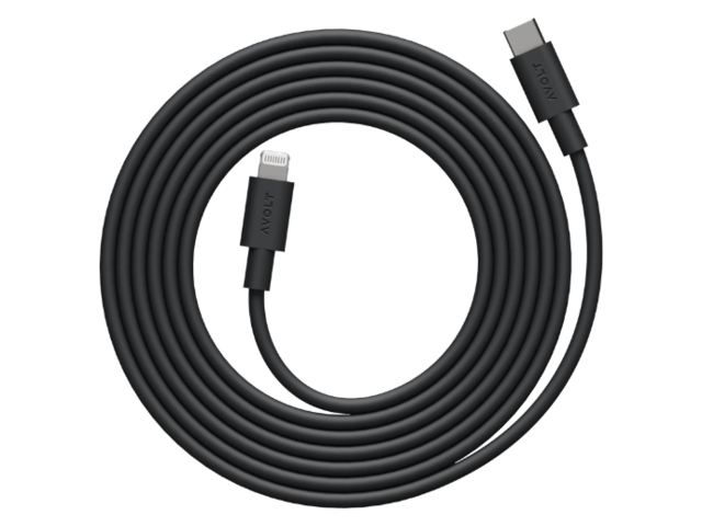 Avolt Ladekabel USB-C Stockholm Black 97643