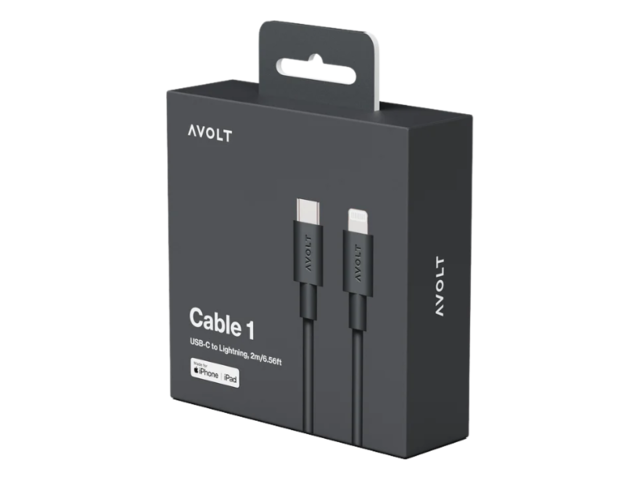 Avolt Ladekabel USB-C Stockholm Black 97643 2