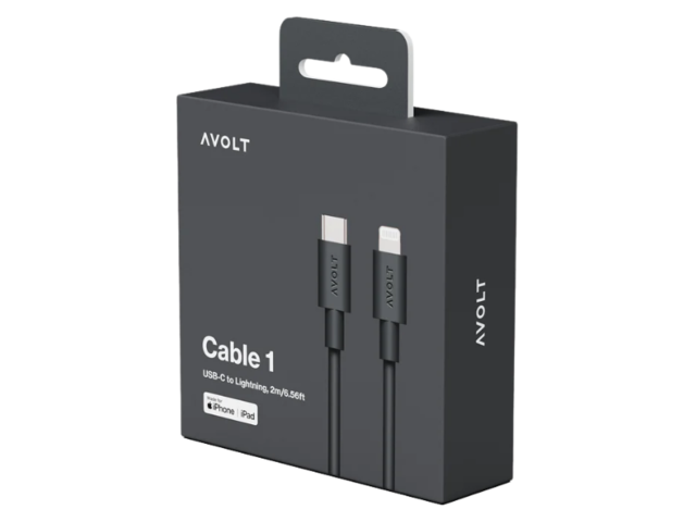 Avolt Ladekabel USB-C Stockholm Black 97643 2