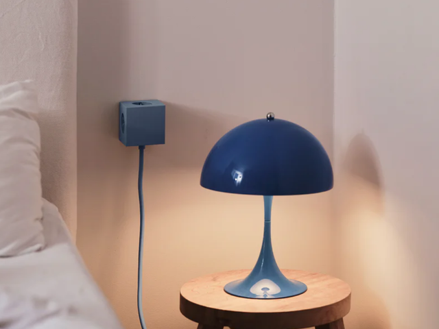 Avolt Mehrfachsteckdose Square 1 Shark Blue 97660 3