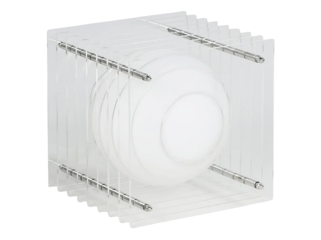 Bang Lampe LOP SMALL SQUARE Clear Acrylic 97505