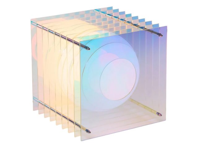 Bang Lampe LOP SMALL SQUARE Dreamy Acrylic 97510 1