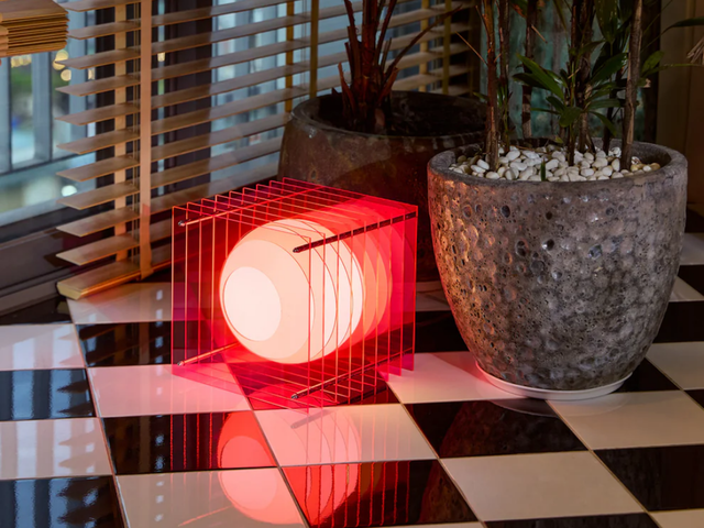 Bang Lampe LOP BIG SQUARE Electric Pink 97512 3