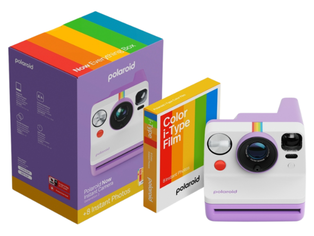 Aqipa Polaroid Kamera EVERTHING BOX NOW+ GEN 3 purple 98100 1