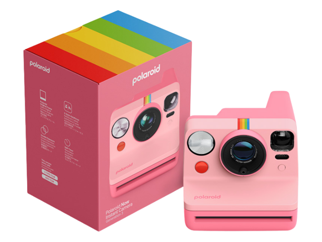 Aqipa Polaroid Kamera NOW+ GEN 3 pink 98106 1