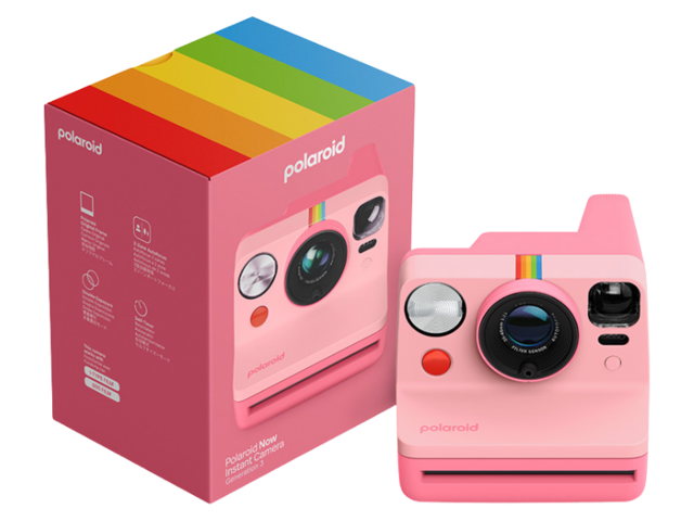 Aqipa Polaroid Kamera NOW+ GEN 3 pink 98106 1
