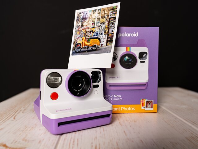 Aqipa Polaroid Kamera EVERTHING BOX NOW+ GEN 3 purple 98100 4