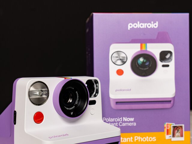 Aqipa Polaroid Kamera EVERTHING BOX NOW+ GEN 3 purple 98100 5