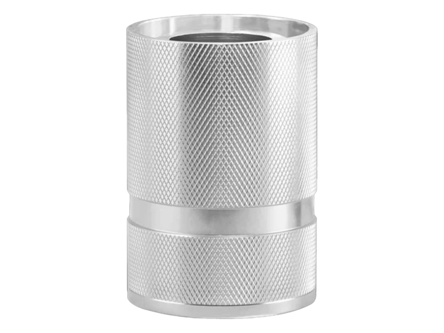 Message-in-the-bulb Lampensockel 306006 silber 69622 1