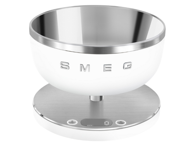 Smeg DIGITALE KÜCHENWAAGE weiß matt 95798 1