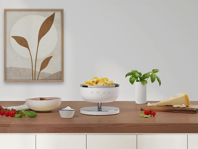 Smeg DIGITALE KÜCHENWAAGE weiß matt 95798 5