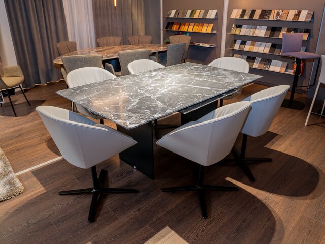 Draenert Essgruppe ATLAS/DAN valentin grey/graublau 73465 2