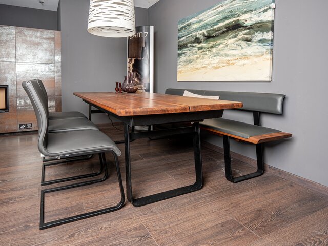 Team 7 Tischguppe NOX/MAGNUM Nuss 97526 3