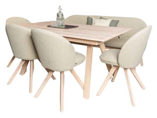 Team 7 Tischguppe TASO/FLOR Eiche 97524 1