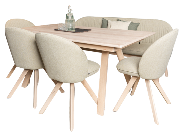 Team 7 Tischguppe TASO/FLOR Eiche 97524 1