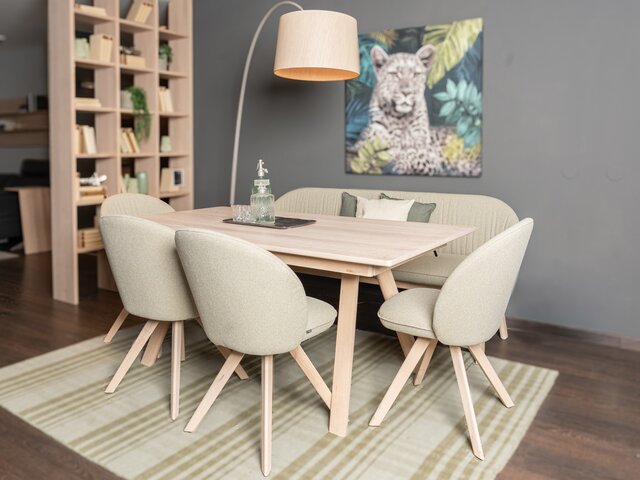 Team 7 Tischguppe TASO/FLOR Eiche 97524 2