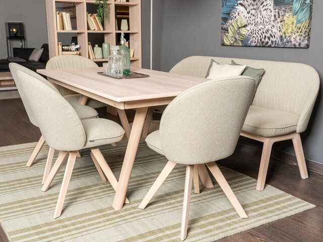 Team 7 Tischguppe TASO/FLOR Eiche 97524 3