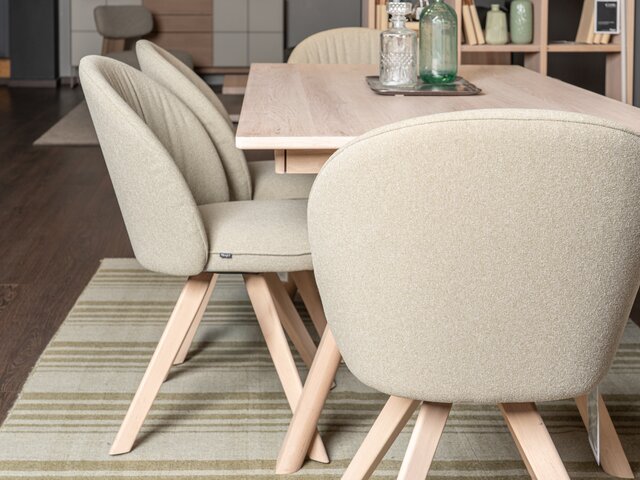 Team 7 Tischguppe TASO/FLOR Eiche 97524 8