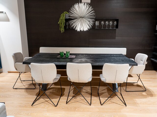 Forcher Esstisch X Eiche gekohlt 73318 6 Forcher Esstisch X Eiche gekohlt 73318 6