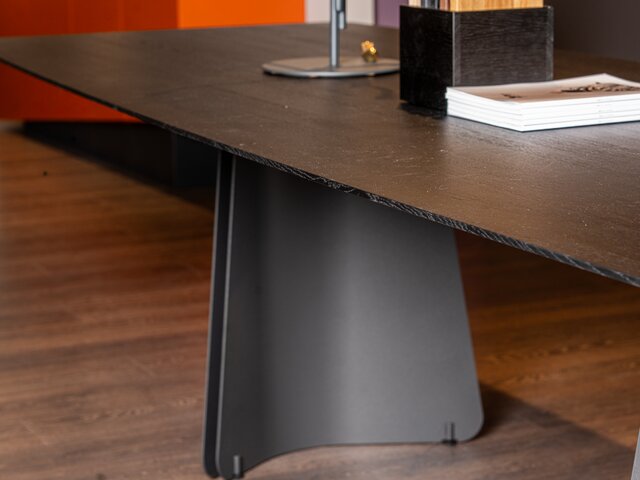 Bretz Esstisch MAONA Eiche schwarz 96435 5