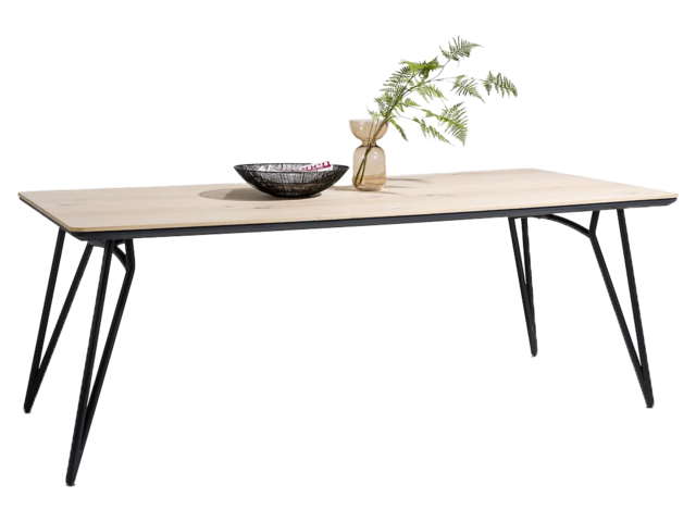 xooon Tisch Vik eiche/schwarz 47499 2