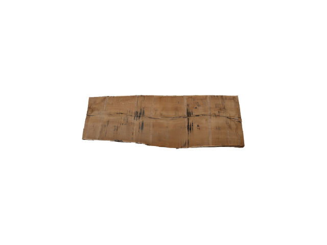 Dreikant Tischplatte Eiche Epoxidharz schwarz satiniert 71462 1