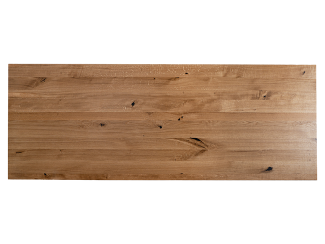 Dreikant Tischplatte Asteiche Epoxidharz schwarz 71463 1