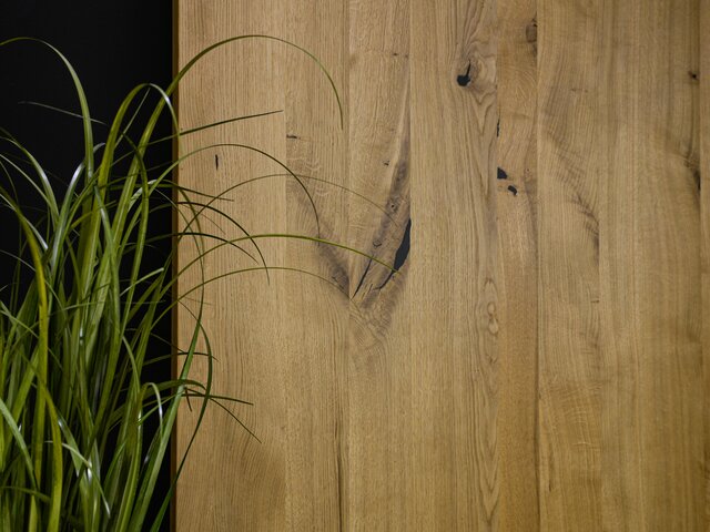 Dreikant Tischplatte Asteiche Epoxidharz schwarz 71463 4