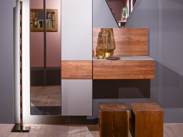 Team 7 Garderobenkombi Cubus Pure taupe 62734 3