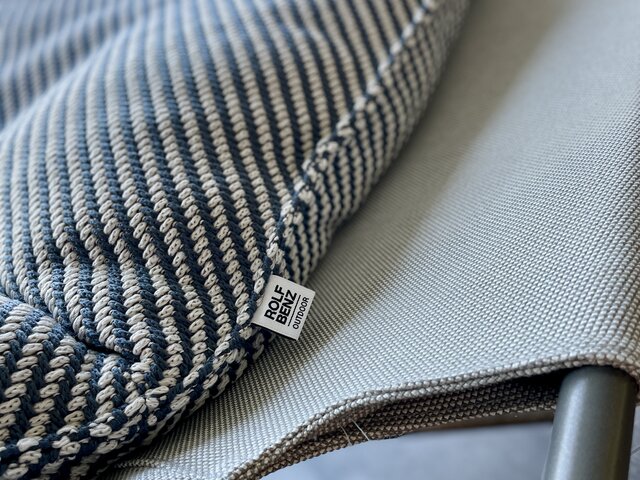 Rolf Benz Outdoor-Liegesessel JACKOUT 228 graublau 69684 2