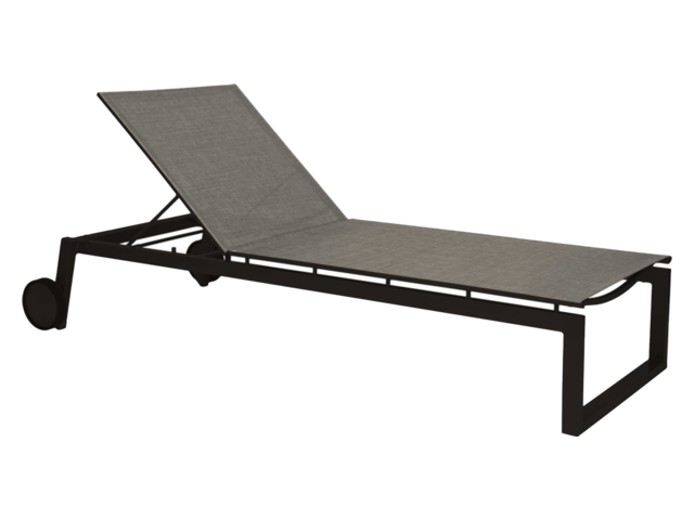 Stern Liege Robin schwarz matt/Leinen grau 62374 1