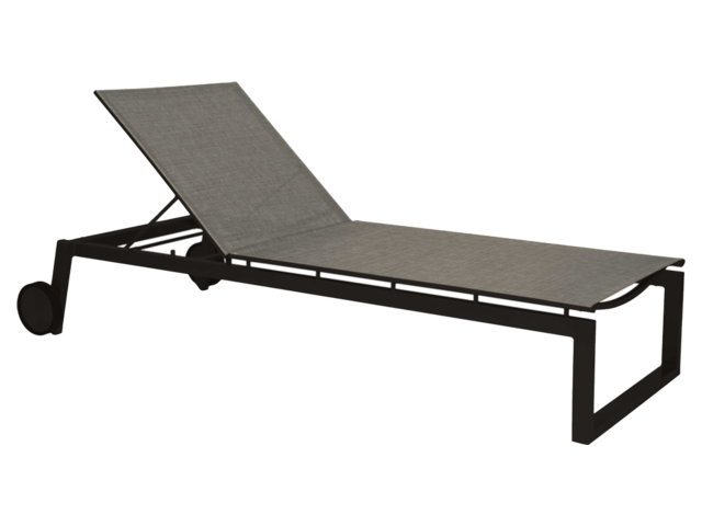 Stern Liege Robin schwarz matt/Leinen grau 62374 1