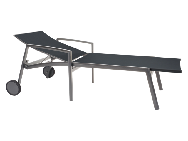 Stern Sonnenliege Kari graphit/silbergrau 75941 1