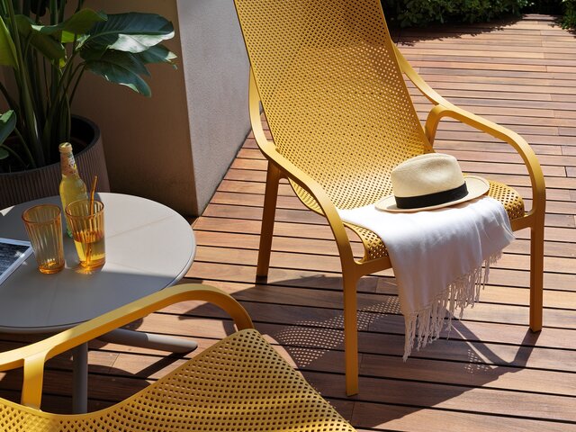 Nardi Gartenstuhl Net Lounge Senape 75902 5