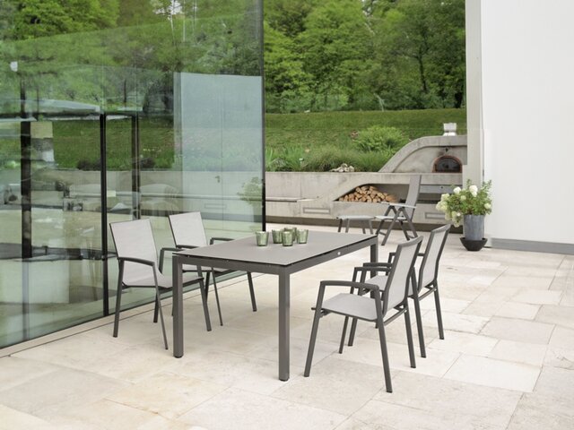 Stern Stapelsessel New Top anthrazit/silber 75916 2