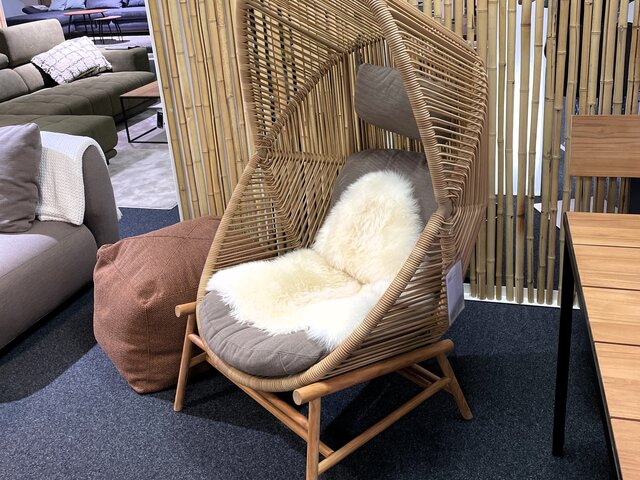 Cane-line Hängesessel Hive taupe 76035 1 Cane-line Hängesessel Hive taupe 76035 1