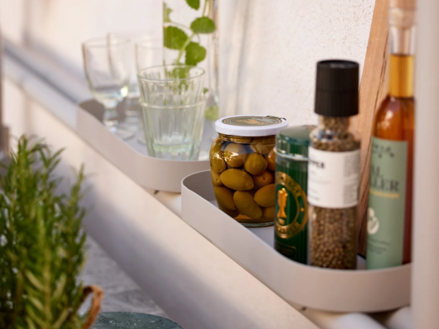 Cane-line Wandregalsystem STICKS sand 71015 2