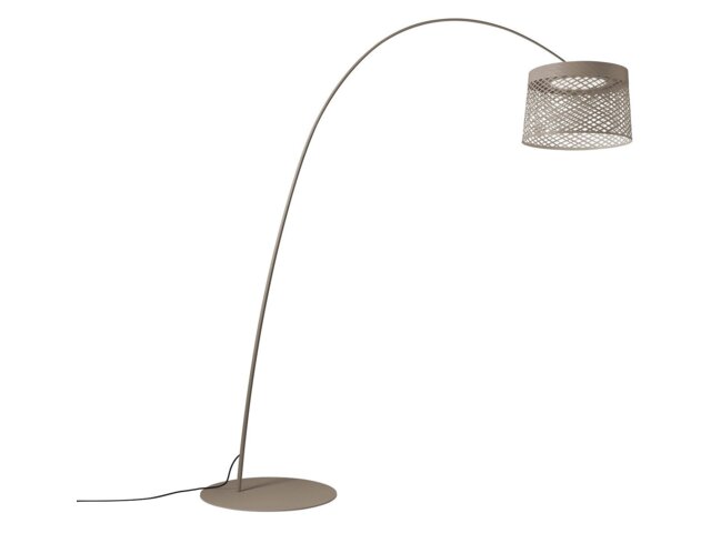 Foscarini Outdoor-Stehleuchte TWIGGY GRID greige 30273