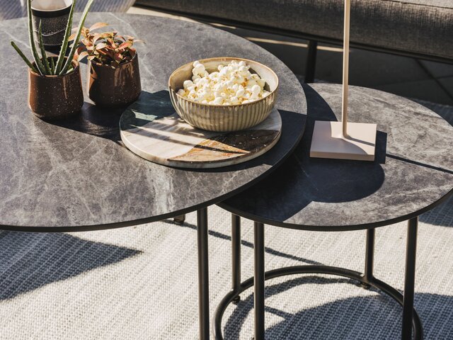 Outdoor Collection Beistelltisch Two of us dark grey 76346 3