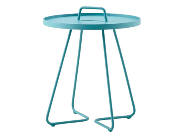 Cane-line Beistelltisch ON-THE-MOVE aqua 38329 1