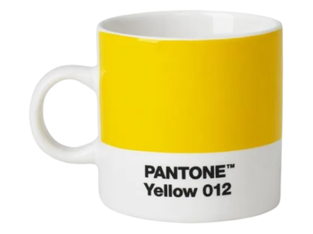 Pantone Espressotasse YELLOW 97282 1