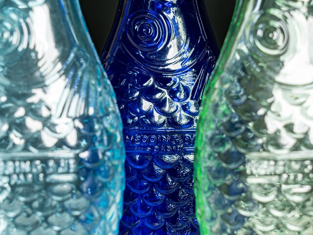 Serax Karaffe FISH & FISH kobaltblau 97987 4