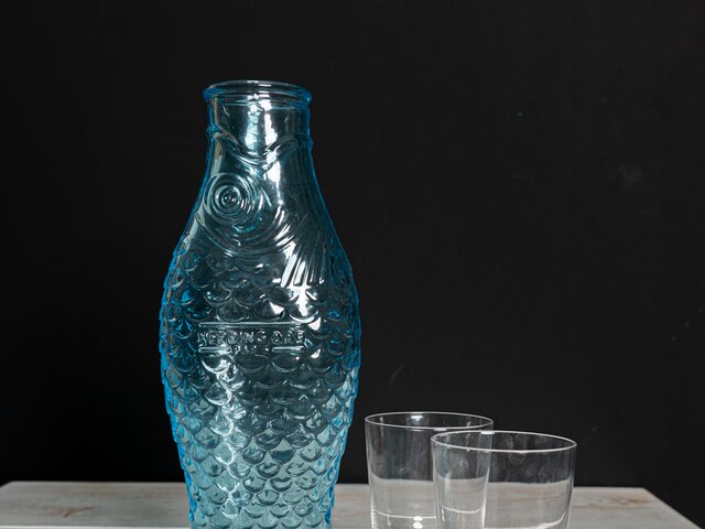 Serax Karaffe FISH & FISH blau 65266 5