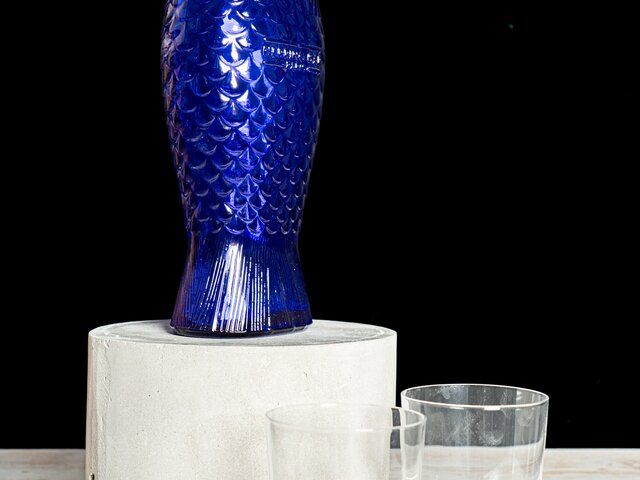 Serax Karaffe FISH & FISH kobaltblau 97987 7